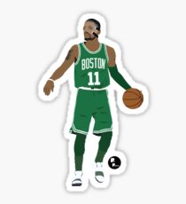 Kyrie Irving Minimalist Art 'Masked Kyrie' // Phone case, t-shirt, stickers and more Sticker