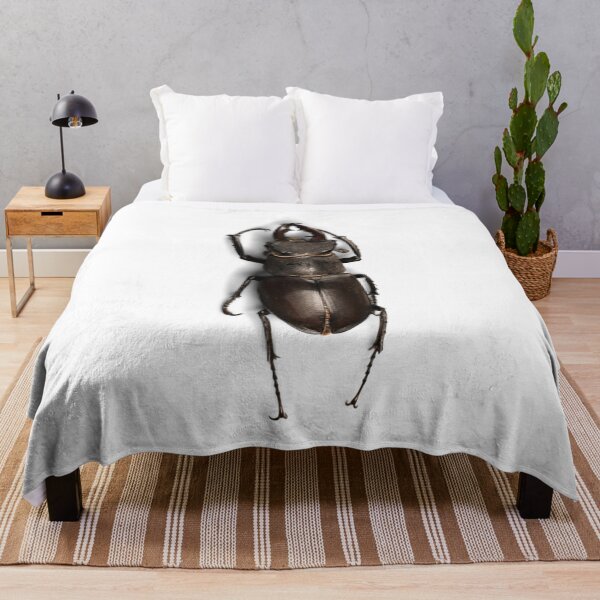 Item preview, 3D Giant Beetle Crawling Up - Prank Art Print designed and sold by GiveMeMood.