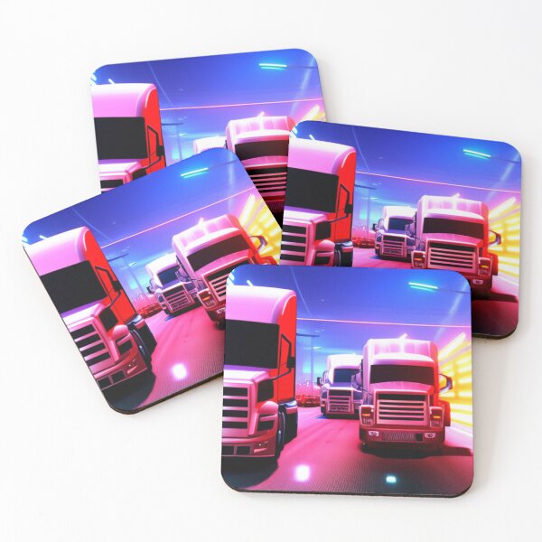 Item preview, Truckers in the Pink designed and sold by Sweet-Medley.