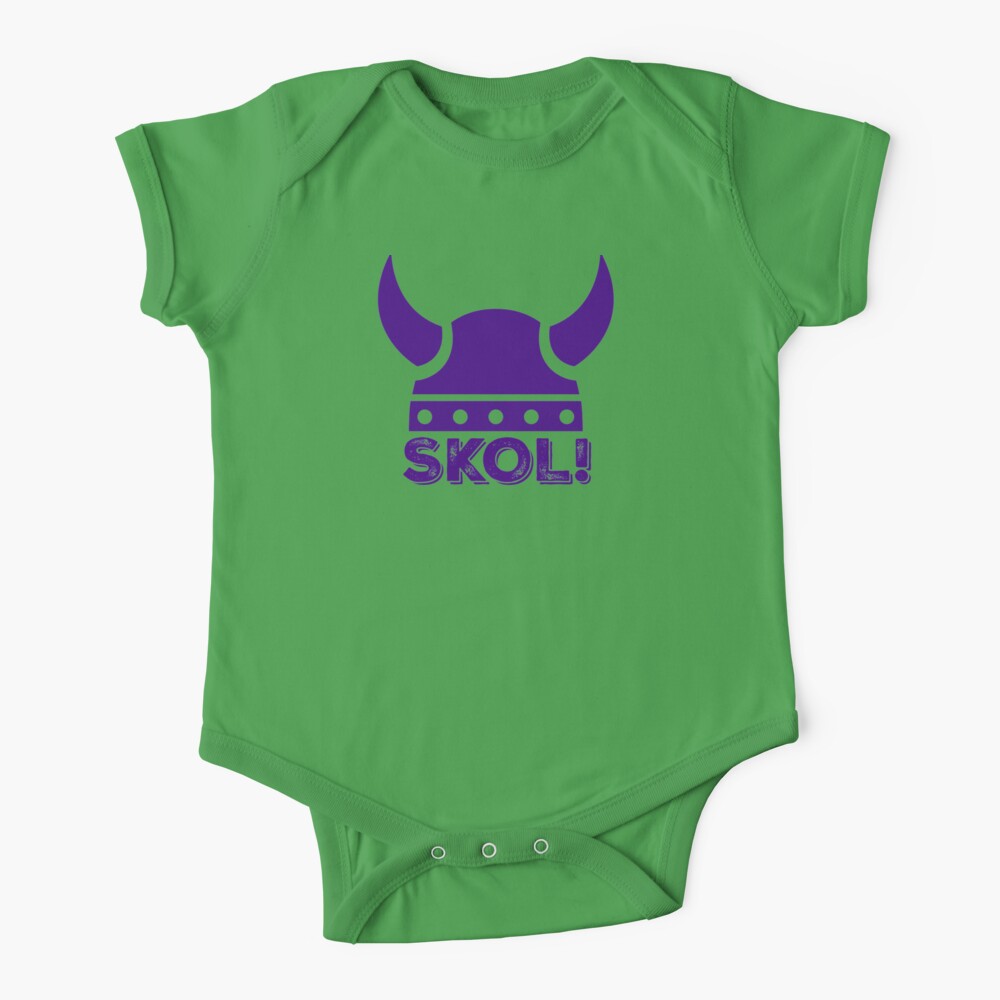 SKOL! Minnesota Vikings Chant Baby One-Piece for Sale by Kristen Bedard