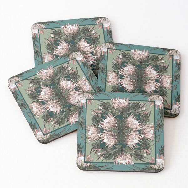 Item preview, Protea Pattern  designed and sold by The Willow Of  Rain City.