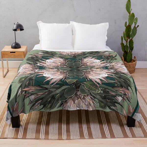 Item preview, Protea Pattern  designed and sold by The Willow Of  Rain City.