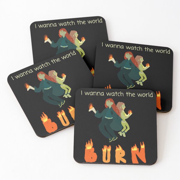 Item preview, World Burn Shirt designed and sold by BowtieSquad.