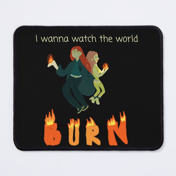 Item preview, World Burn Shirt designed and sold by BowtieSquad.