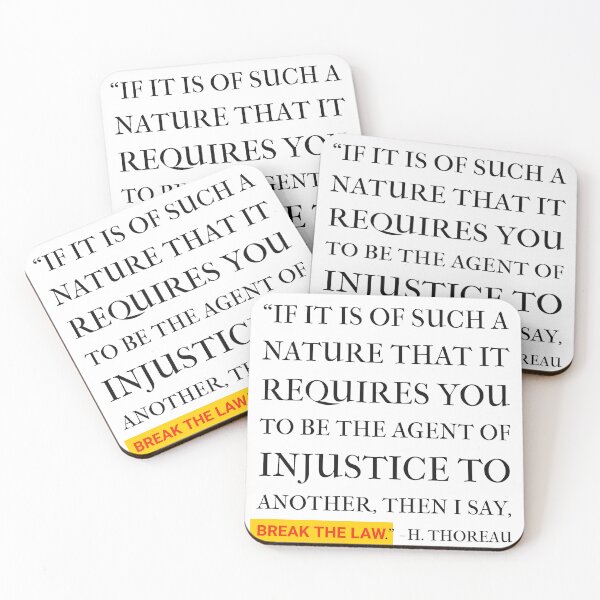 Item preview, Break the Law, Thoreau designed and sold by MxA19.