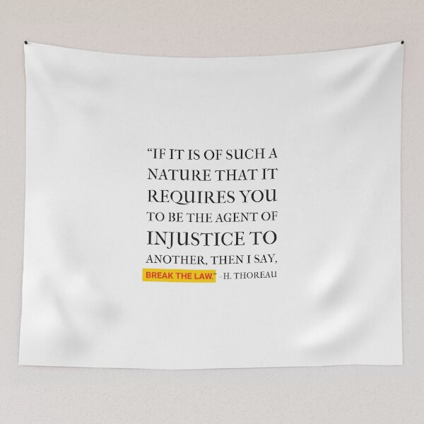 Item preview, Break the Law, Thoreau designed and sold by MxA19.