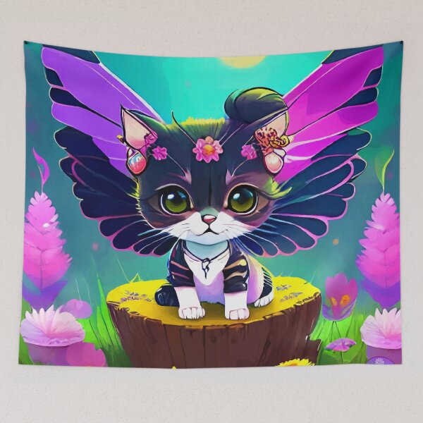 Item preview, FAIRY KITTEN designed and sold by Morrigan Austin.