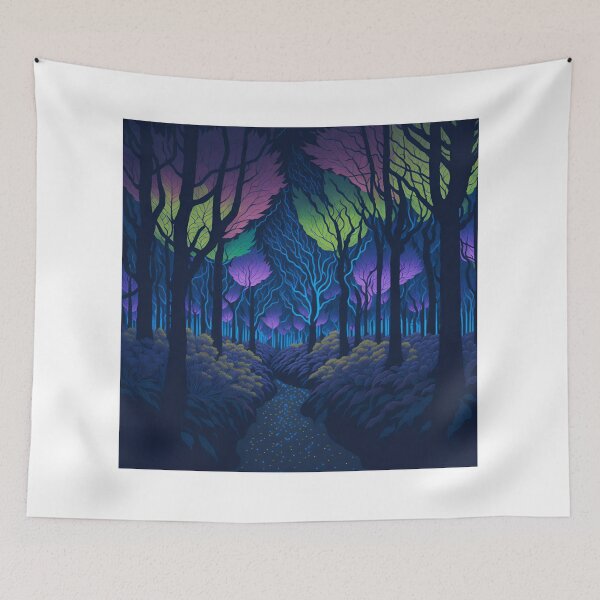 Item preview, Luminescent Jungle| Fluorescent Flora| Radiant Rainforest designed and sold by RedArtG09.