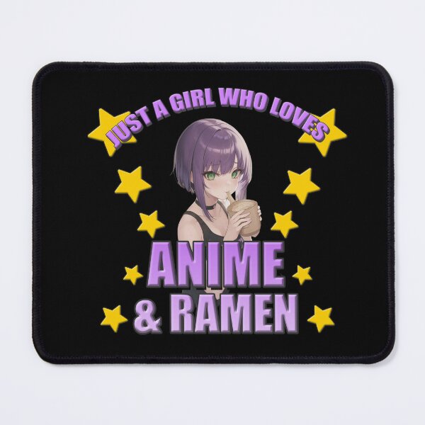 Item preview, Just A Girl Who Loves Anime And Ramen - Cute Anime, Cute Japan, Retro Japan , Funny Senpai, Weaboo Gift, Funny Otaku designed and sold by Noodle Doodle.