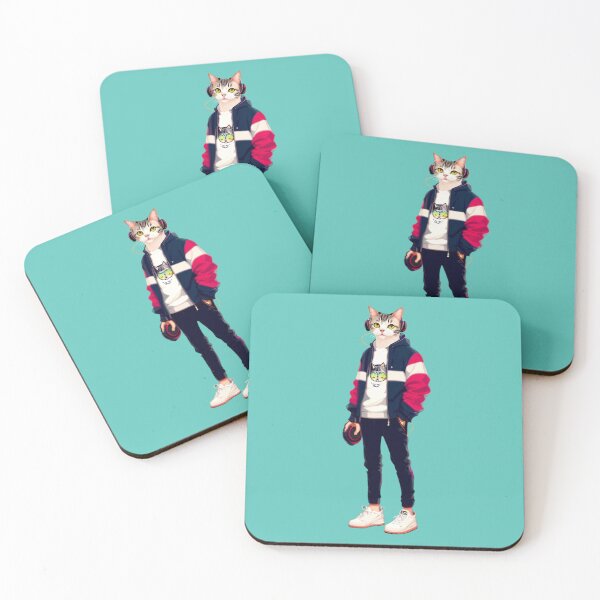 Item preview, Hipster Cat V38 designed and sold by HipsterAnimals.