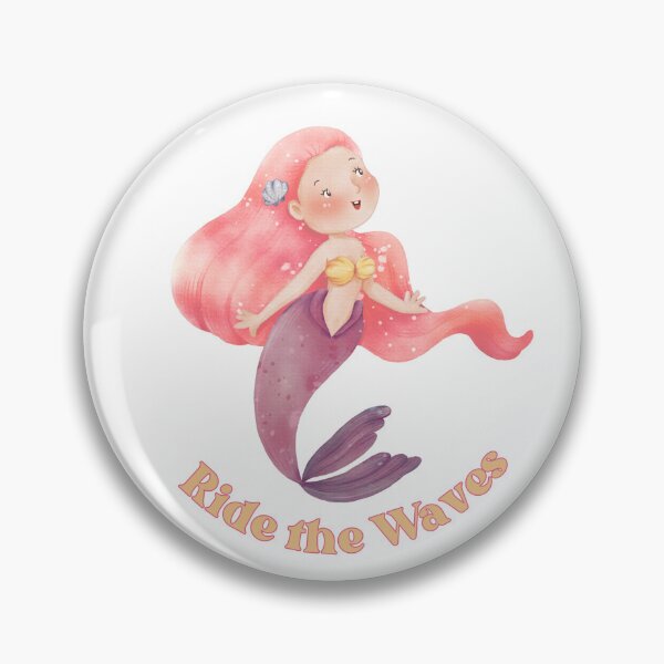 Item preview, Ride the Waves mermaid designed and sold by Thirdsun.