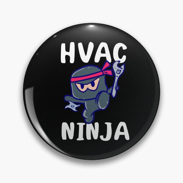 Item preview, HVAC Ninja Tech designed and sold by Betsytiptoe.