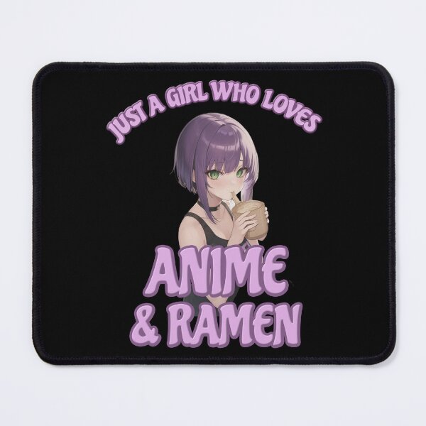 Item preview, Just A Girl Who Loves Anime And Ramen - Cute Anime, Cute Japan, Retro Japan , Funny Senpai, Weaboo Gift, Funny Otaku designed and sold by Noodle Doodle.