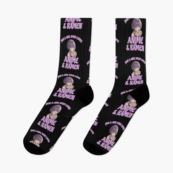 Item preview, Just A Girl Who Loves Anime And Ramen  - Cute Anime, Cute Japan, Retro Japan , Funny Senpai, Weaboo Gift, Funny Otaku designed and sold by Noodle Doodle.