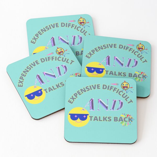 Item preview, EXPENSIVE DIFFICULT AND TALKS BACK  Essential designed and sold by Luckangel.