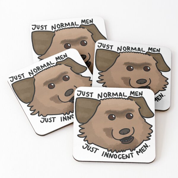 Item preview, Just Normal Men, Just Innocent Men designed and sold by Puppy Bandits.