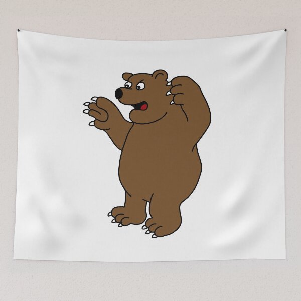 Item preview, Cartoon Grumpy Bear designed and sold by Scat the cat.