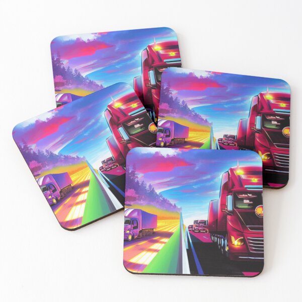 Item preview, Scenic Truck Route designed and sold by Sweet-Medley.