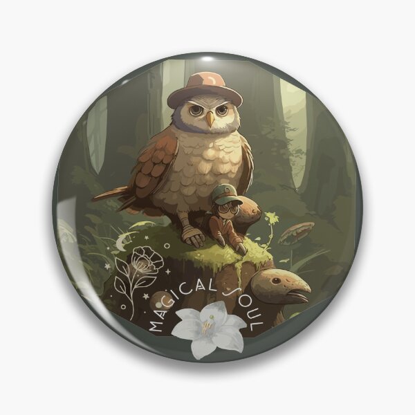 Item preview, Elder Owl | Guardians of the Enchanted Woods | Magical Companions designed and sold by mindexploration.