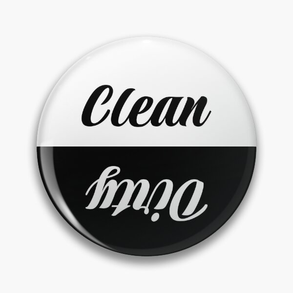 Item preview, Dishwasher clean/dirty label designed and sold by Stinga Springa.