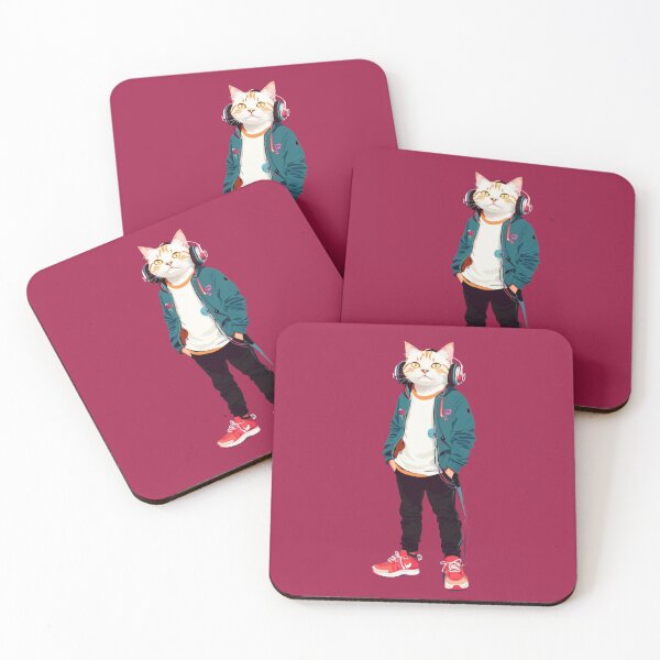 Artikelvorschau, Hipster Cat V40 entworfen und verkauft von HipsterAnimals.