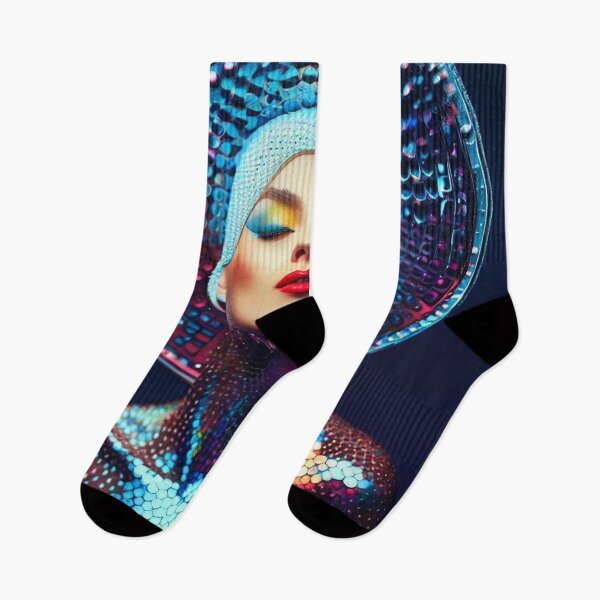 Item preview, Bright disco portrait designed and sold by jsebouvi.