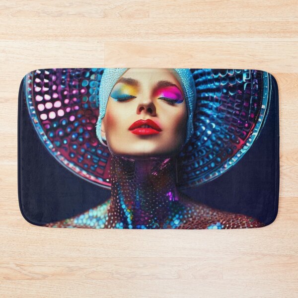 Item preview, Bright disco portrait designed and sold by jsebouvi.