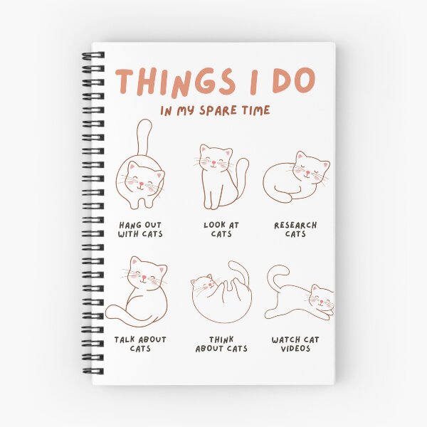 Item preview, Things I Do In My Spare Time designed and sold by PawPrints-uk.