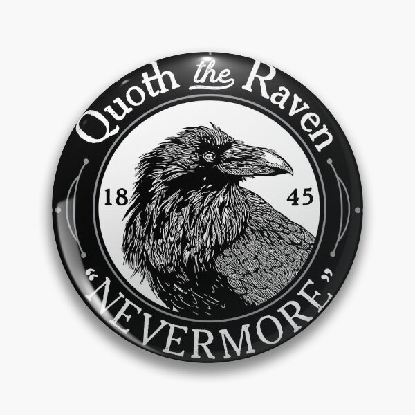Item preview, Quoth the Raven Nevermore, EA Poe, 1845 designed and sold by HaggisVitae.