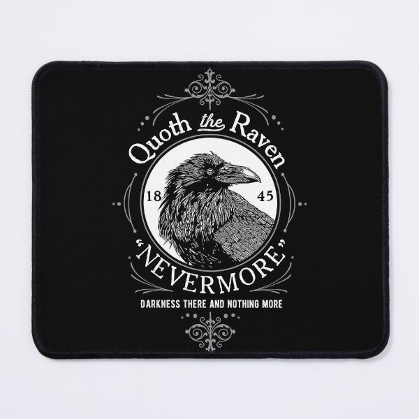 Item preview, Quoth the Raven Nevermore, EA Poe, 1845 designed and sold by HaggisVitae.