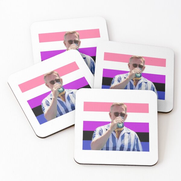 Item preview, Detective Benoit Blanc - Genderfluid Pride Flag designed and sold by MrPikersStore.