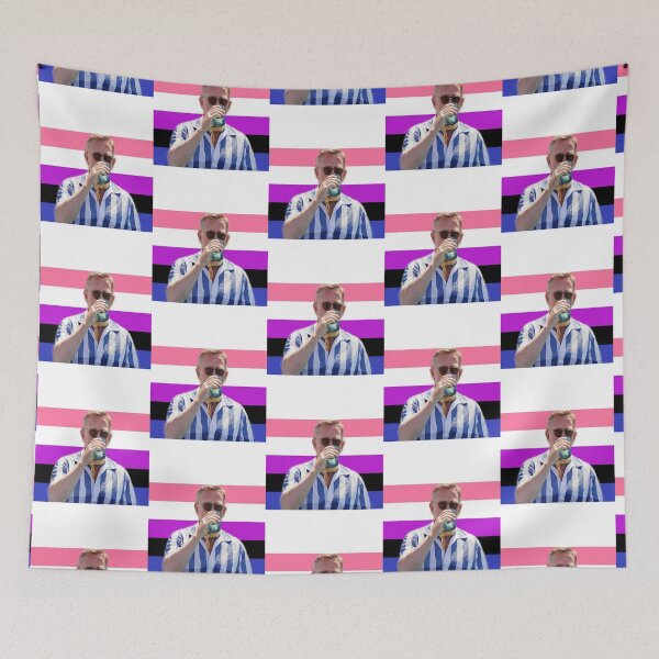 Item preview, Detective Benoit Blanc - Genderfluid Pride Flag designed and sold by MrPikersStore.