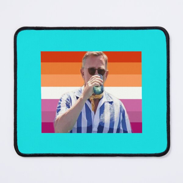 Item preview, Detective Benoit Blanc - Lesbian Pride Flag designed and sold by MrPikersStore.