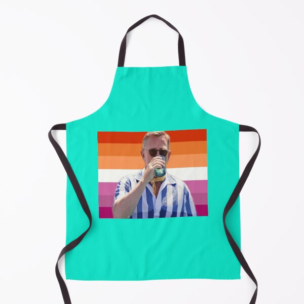 Item preview, Detective Benoit Blanc - Lesbian Pride Flag designed and sold by MrPikersStore.