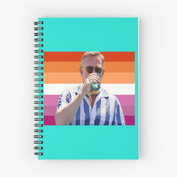 Item preview, Detective Benoit Blanc - Lesbian Pride Flag designed and sold by MrPikersStore.