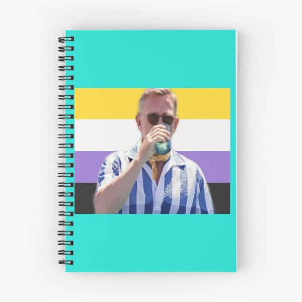 Item preview, Detective Benoit Blanc - Nonbinary Pride Flag designed and sold by MrPikersStore.
