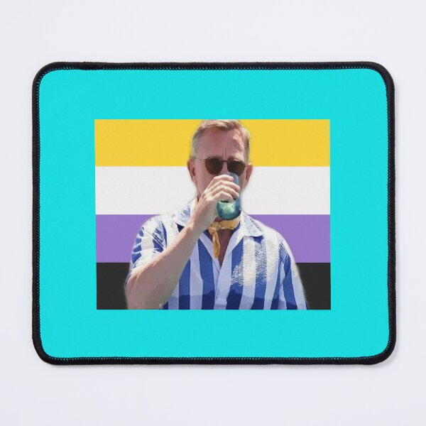 Item preview, Detective Benoit Blanc - Nonbinary Pride Flag designed and sold by MrPikersStore.