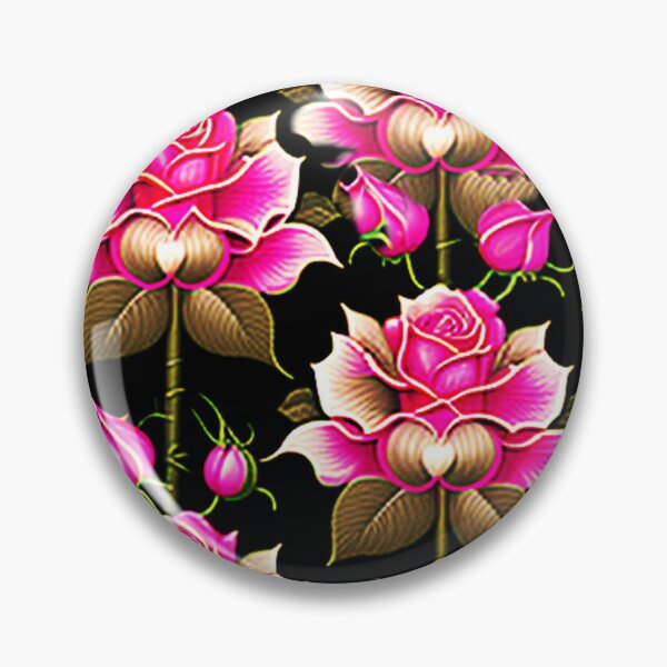 Item preview, Dark Romance Pink Rose Drama - Timeless Pattern Opulence designed and sold by mrtom414.
