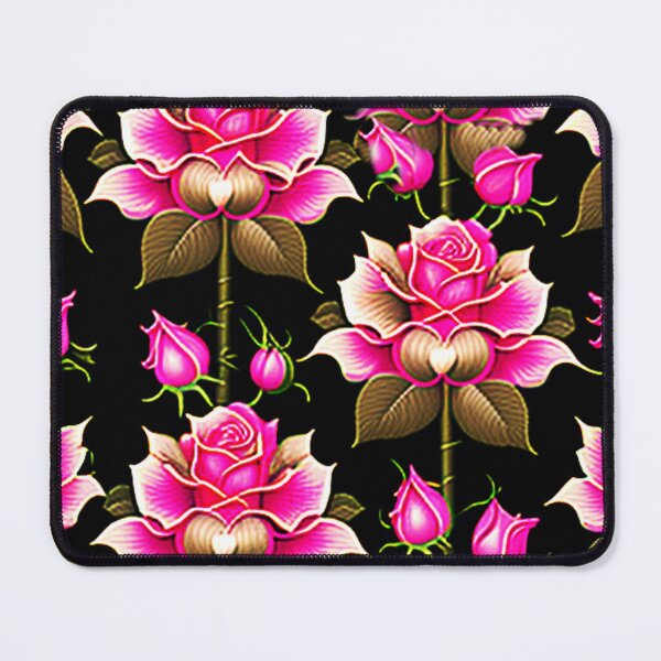 Item preview, Dark Romance Pink Rose Drama - Timeless Pattern Opulence designed and sold by mrtom414.
