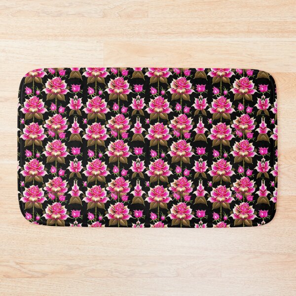 Item preview, Dark Romance Pink Rose Drama - Timeless Pattern Opulence designed and sold by mrtom414.