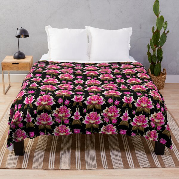 Item preview, Dark Romance Pink Rose Drama - Timeless Pattern Opulence designed and sold by mrtom414.