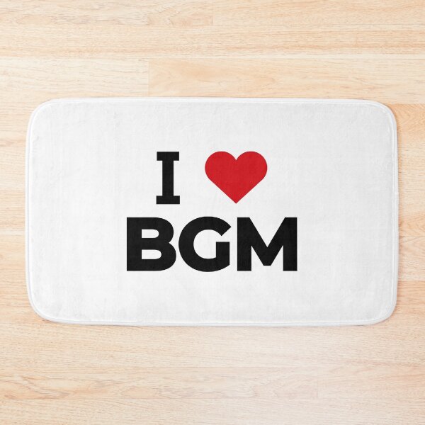 Item preview, I love BGM designed and sold by Moyanana.