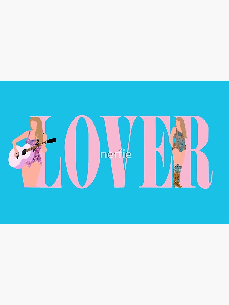 Taylor Swift Lover art (eras tour) Sticker for Sale by nerfie