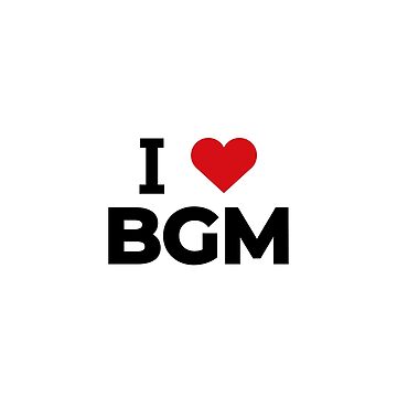 Premium Vector | Bgm logo