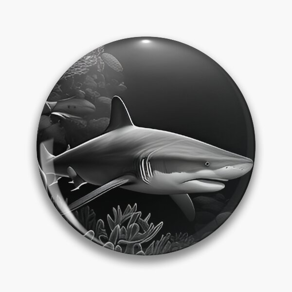 Item preview, Shark pencil drawing designed and sold by Pencil-Art.