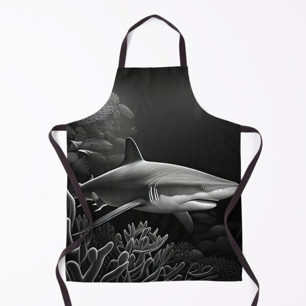 Item preview, Shark pencil drawing designed and sold by Pencil-Art.