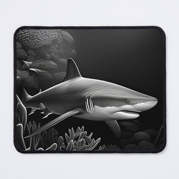 Item preview, Shark pencil drawing designed and sold by Pencil-Art.