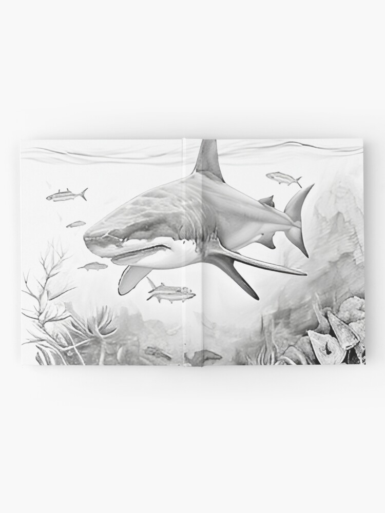 Sharks Color Pencil & Sketchbook Bundle