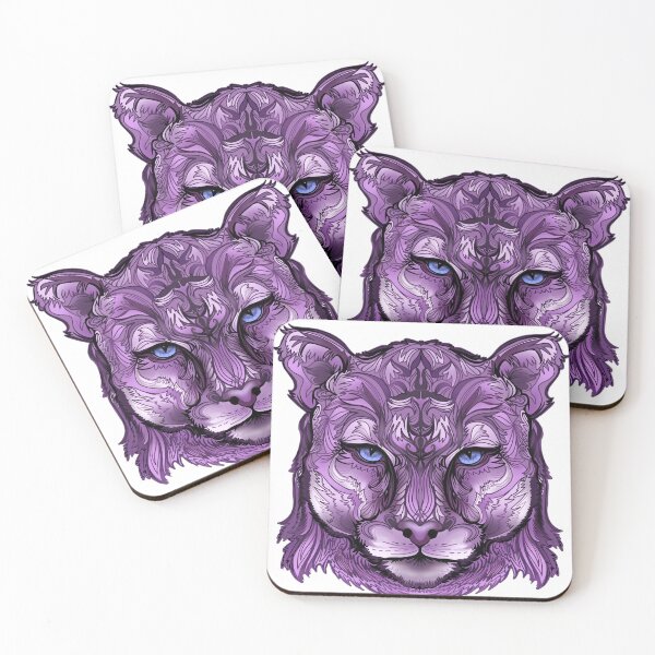Item preview, Purple Cougar designed and sold by Marcia and Ron Stacy Studios.