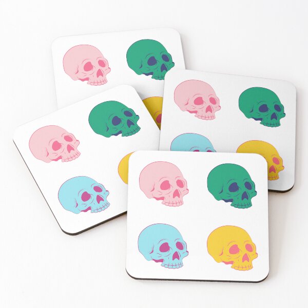 Item preview, Cute Skull Sticker Pack designed and sold by HandCraftedArt.